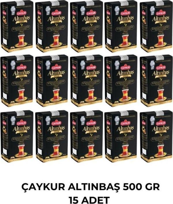 Çaykur Altınbaş Çayı 500 Gr -15 Adet - Image 1