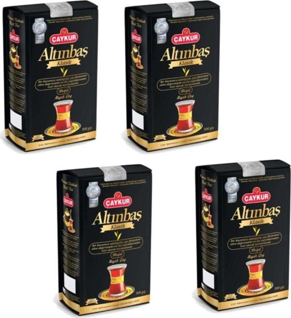 Çaykur Altınbaş Klasik Doğal Siyah Dökme Çay 4 X 500 G - Image 1