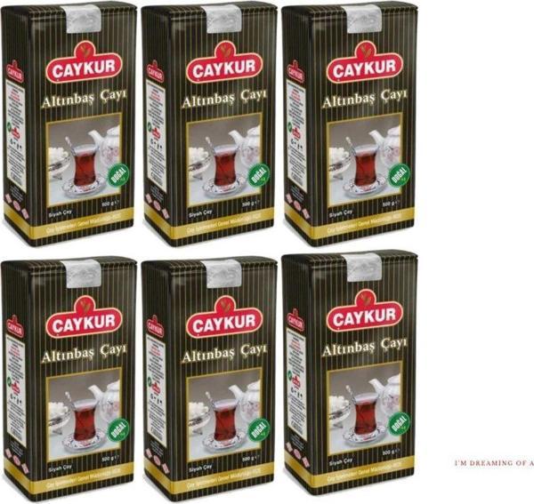 Çaykur Edt Altınbaş 500 Gr 6 Adet - Image 1