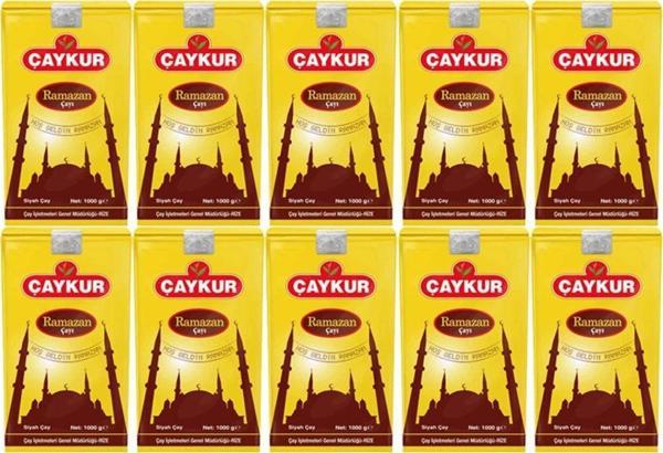Çaykur Ramazan Çayı 1000 Gr X 10 Adet = 10 Kg Dökme Çay - Image 1
