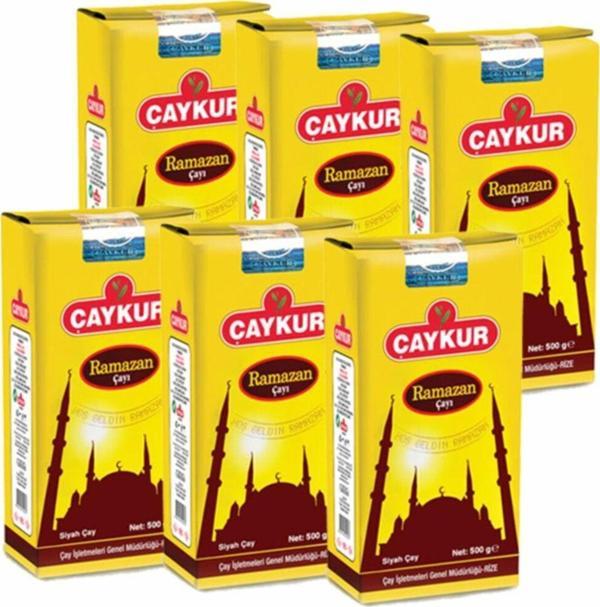 Çaykur Ramazan Çayı 1000 Gr X 6 Adet - Image 1