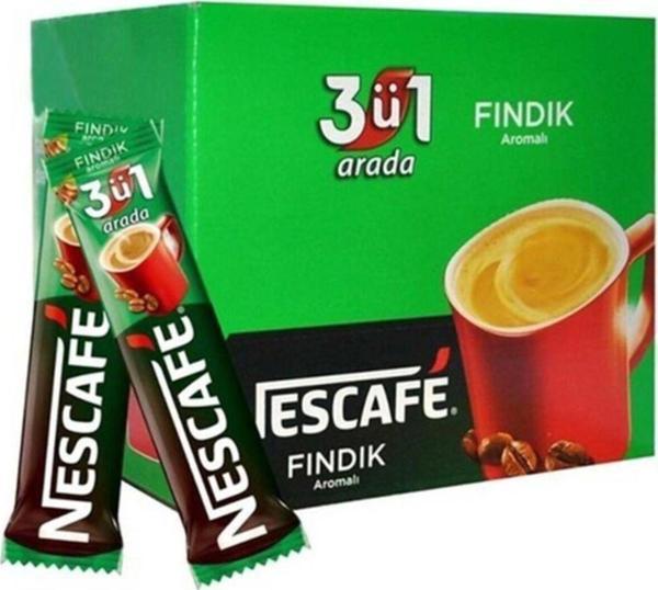 Nescafe 3'Ü 1 Arada Fındıklı Kahve 48 X 17 Gr - Image 1