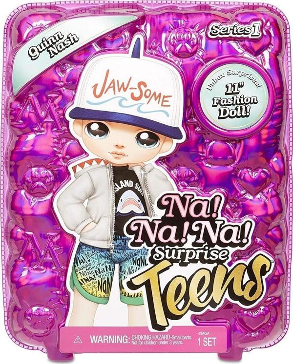 Na Na Na Surprise Teens 28 cm Erkek Quınn Nash - Image 1