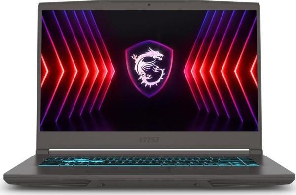 MSI Thin 15 B12UC-1478XTR i5-12450H 24 GB 2 TB 4GB RTX3050 15.6" 144Hz FreeDOS Gaming Notebook - Image 1