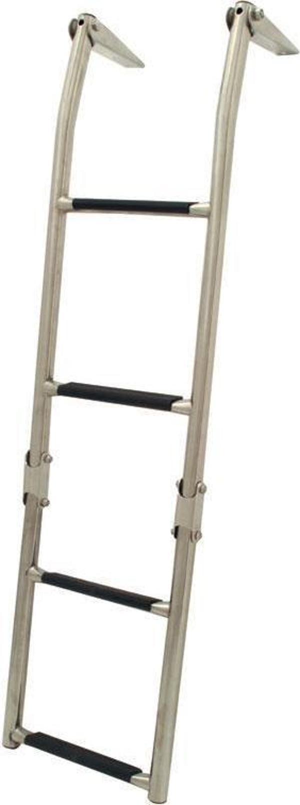 Lalizas Platformlu Merdiven, 2+2 basamak, Inox 316, ø22mm, 276x740mm - Image 1