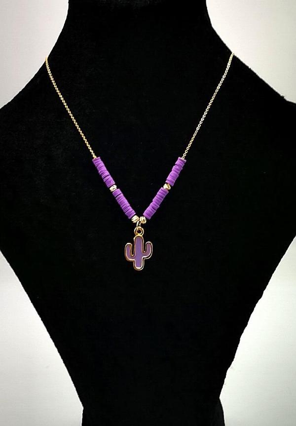 Altın Sarısı Zincir Figürlü Lüks Kararmaz Kolye - Image 1