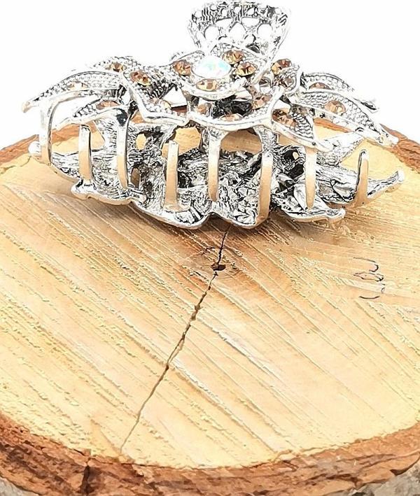 Döküm Metal Renkli Taşlı Lüks Toka - Image 1