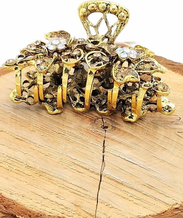 Döküm Metal Renkli Taşlı Lüks Toka - Image 1
