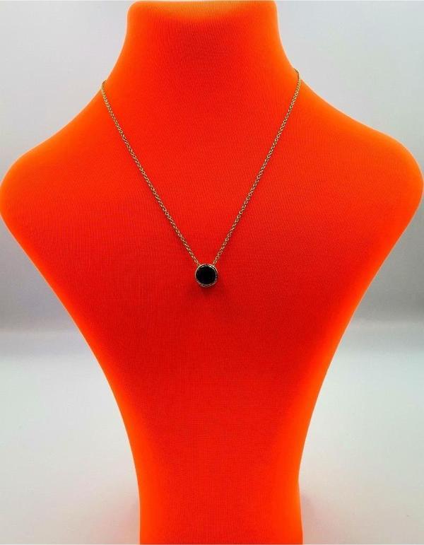 Gold Renk Zincir Figürlü Kararmaz Özel Tasarım Kolye - Image 1