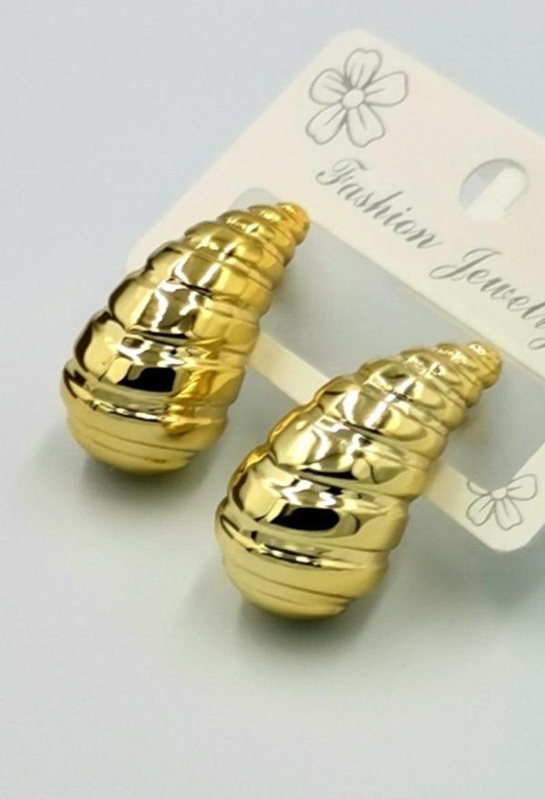 Kararmaz Çelik Lüks Küpe - Image 1