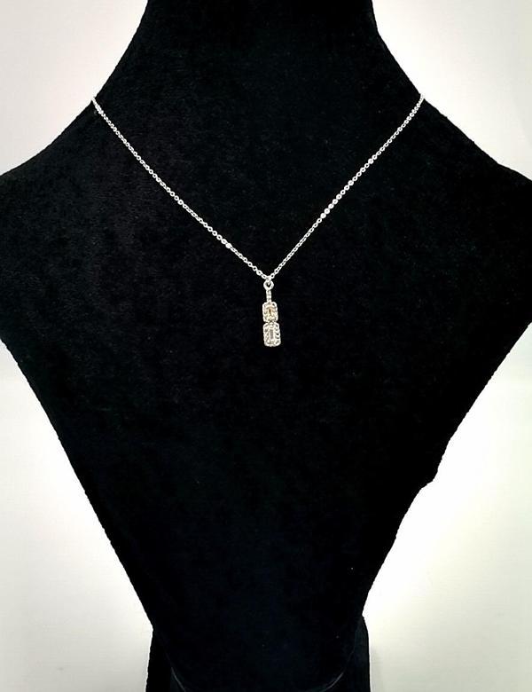 Gümüş Renk Zincirli Figürlü Karamaz Lüks Kolye - Image 1