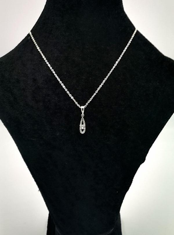 Gümüş Renk Zincirli Figürlü Karamaz Lüks Kolye - Image 1