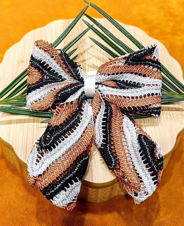 Monalisa Home Lüks Figürlü Kurdele Klips Toka - Image 1