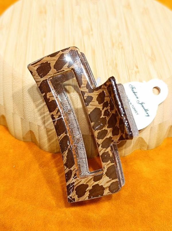 Monalisa Home Lüks Leopar Figürlü Kıstırma Toka - Image 1