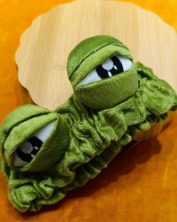 Monalisa Home Lüks Peluşlu Figürlü Saç Bandana - Image 1