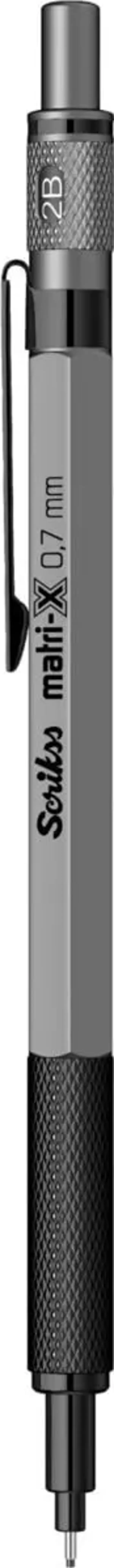 Scrikss Matri-x Versatil 0.7 Mm Gri Şeffaf Amb. - Image 1