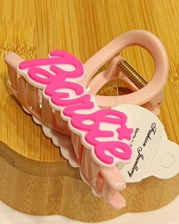 Monalisa Home Lüks Gösterişli Barbie Figürlü Çocuk Kıstırma Toka - Image 1