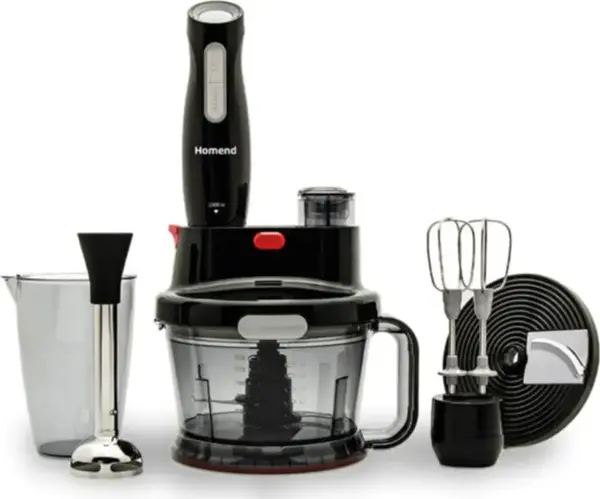 HOMEND Functionall 2840h Mutfak Robotu Siyah - Image 1