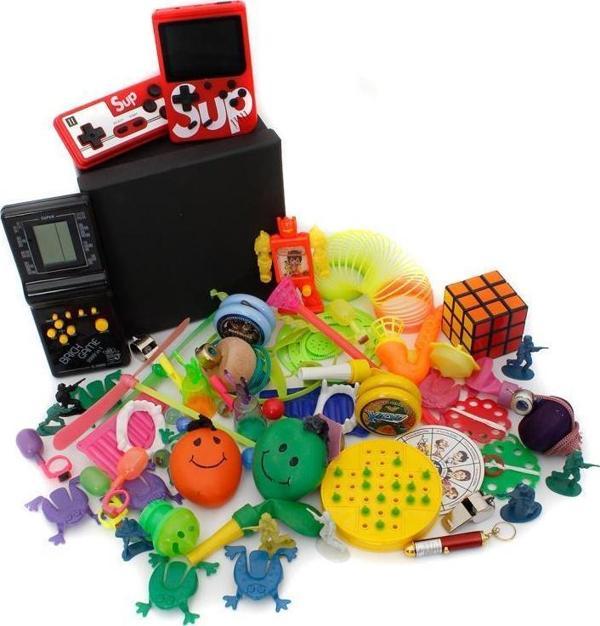 Nostaljik Özel Oyuncak Kutusu Siyah Tetris Ve Nostaljik Atari - Image 1