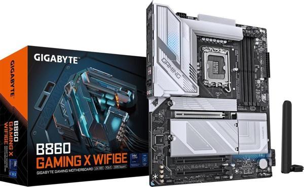 Gigabyte B860 Gaming X WiFi6E 9066MHz OC DDR5 Soket 1851 M.2 USB4 HDMI DP ATX Anakart - Image 1