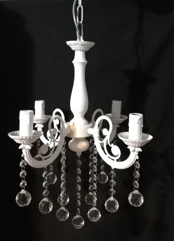 Tekay Aydınlatma Salon Oturma Odası 4 Lü Döküm, Taşlı Avize E 14 Duy - Image 1