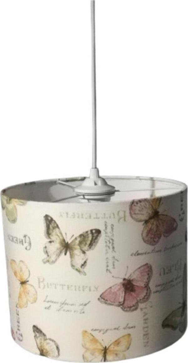 Tekay Aydınlatma Kelebek Kumaşlı Yatak Odası Çocuk Odası Avize - Image 1