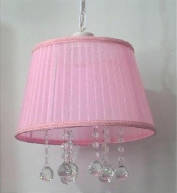 Tekay Aydınlatma Pembe Taşlı Yatak Odası Avizesi - Image 1