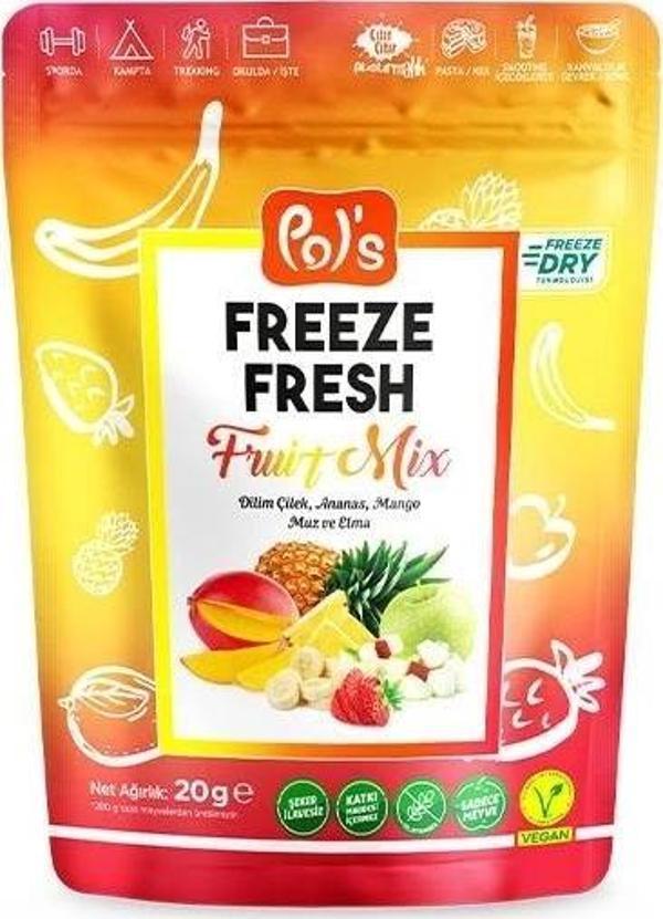 Pol’s Freeze Fresh Fruit Mix 20 Gr - Image 1