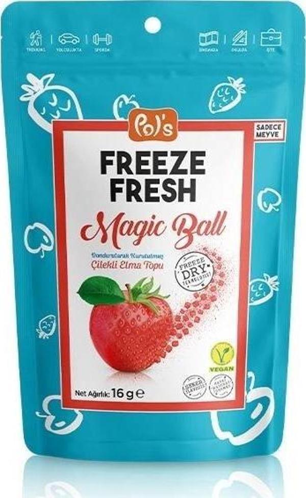 Pol’s Freeze Fresh Magic Ball Çilekli Elma Topu 16 Gr - Image 1