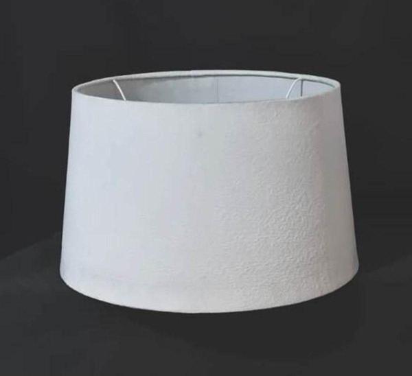 Tekay Aydınlatma Beyaz Kumaşlı Lambader Başlığı 40 Cm - Image 1