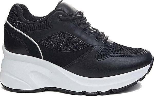 Flet 0185 Yüksek Taban Günlük Air Sneaker Ayakkabı Kadın - Image 1