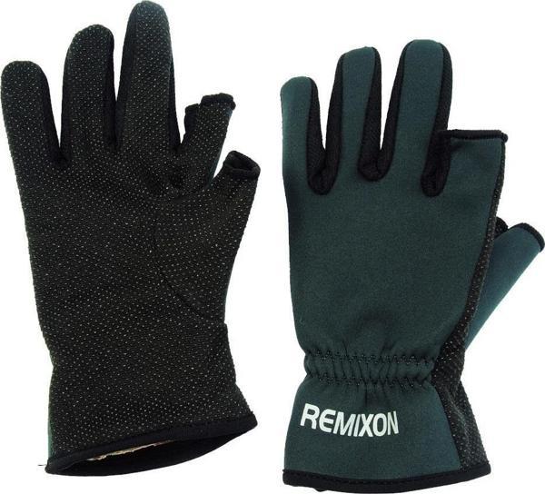 Remixon Kesik Parmak Neopren Eldiven Yeşil YEŞİL-XL - Image 1