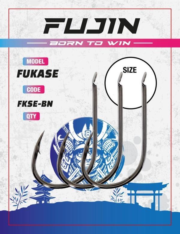 Fujin Fukase Düz Olta Kancası NO:3/0 - Image 1