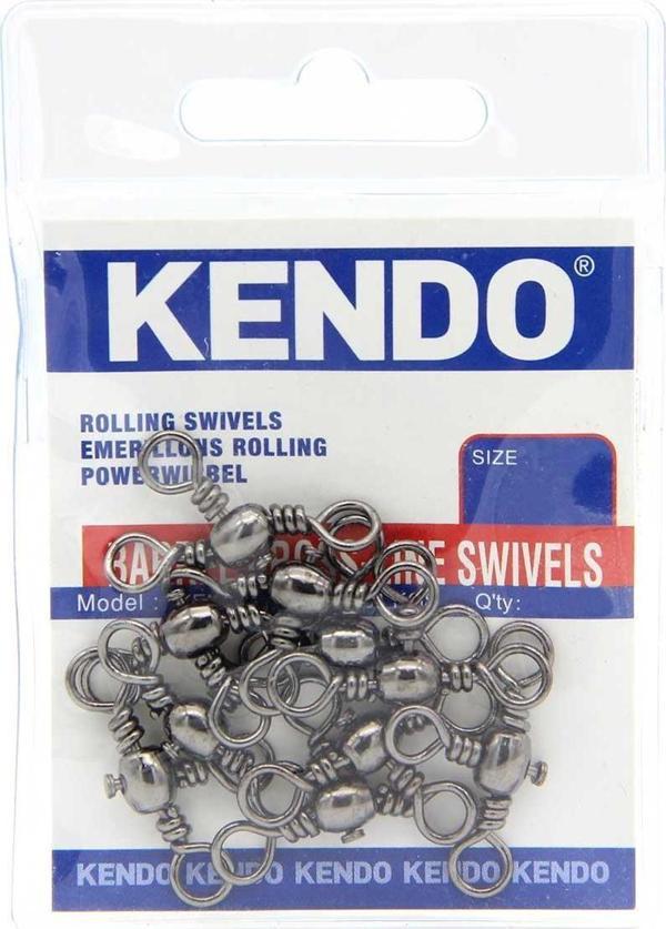 Kendo Barrel Cross-Line Swivels ( T Fırdöndü ) NO:2/0 - Image 1