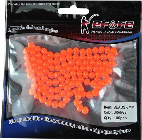 Effe Sasi Bead 6 mm Turuncu TURUNCU - Image 1
