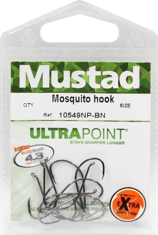 Mustad Mosquito 10549NP-BN Olta İğnesi NO:2/0 - Image 1