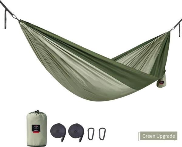 Naturehike Ultralight Swing Tek Kişilik Hamak |340T Pongee| YEŞİL - Image 1