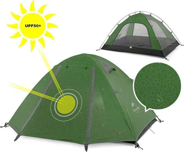 Naturehike P-Serisi 2 Kişilik Kamp Çadırı HAKİ - Image 1