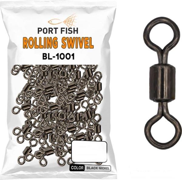 PortFish Rolling Swivel Bilyalı Gross Fırdöndü NO:12 - Image 1