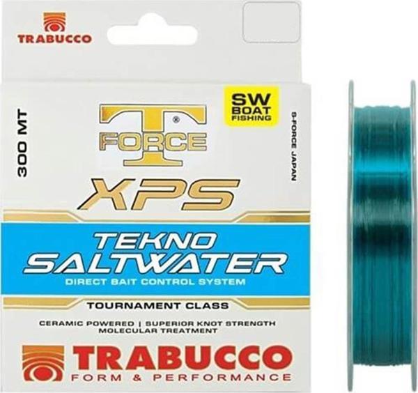 Trabucco T-Force Xps Tekno Saltwater Monoflament Olta Misinası 300mt 0,30 mm - Image 1