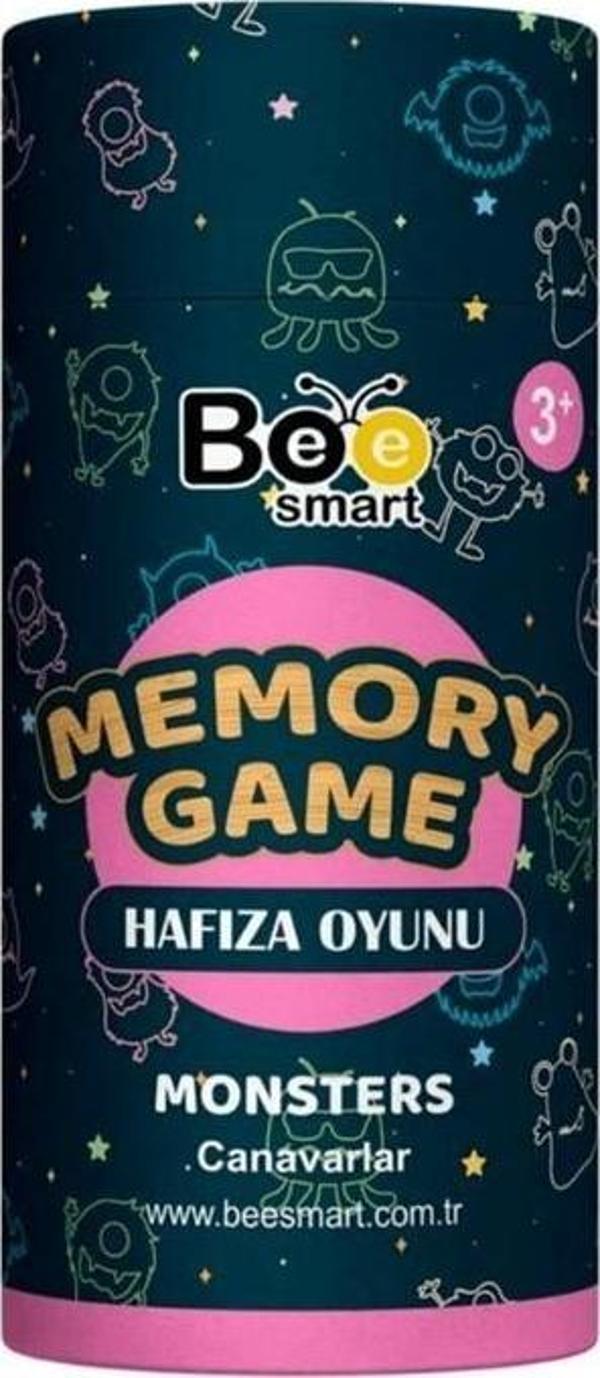 Bee Smart Memory Game Monsters - Ahşap Canavarlar - Image 1