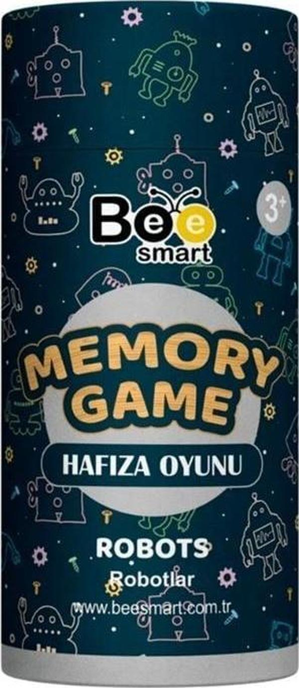 Bee Smart Memory Game Robots - Ahşap Robotlar - Image 1