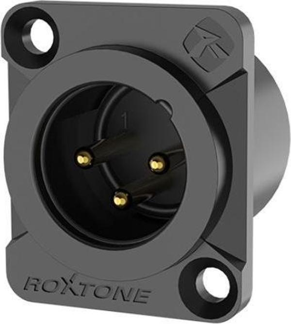 RX-J008 XLR Jak Erkek Şase - Su Geçirmez - Roxtone - Image 1