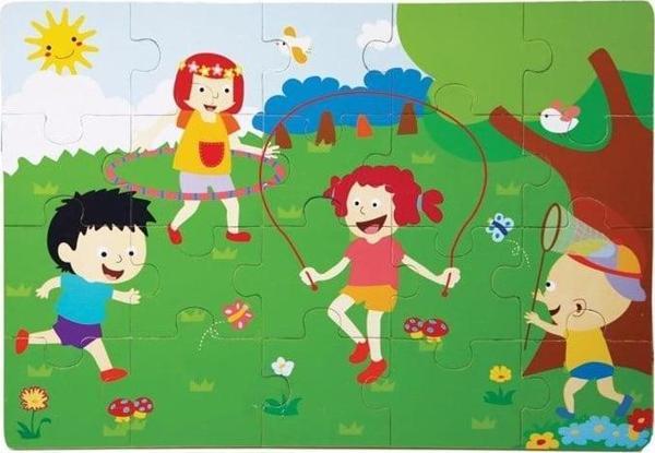 Toptoys İlkbahar Ahşap Yer Puzzle - Image 1