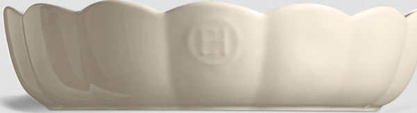 Emile Henry Madeleine Fırın Kabı Yuvarlak 27 cm Ekru / Clay - Image 1