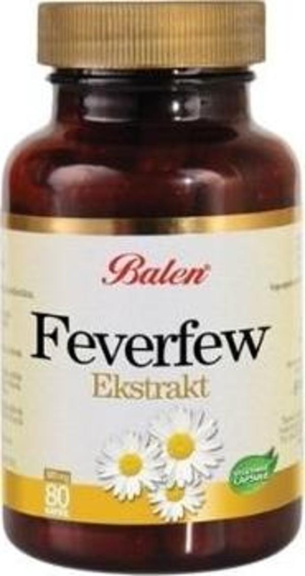 Balen Feverfew 80Li Bitkisel Kapsül 455Mg - Image 1