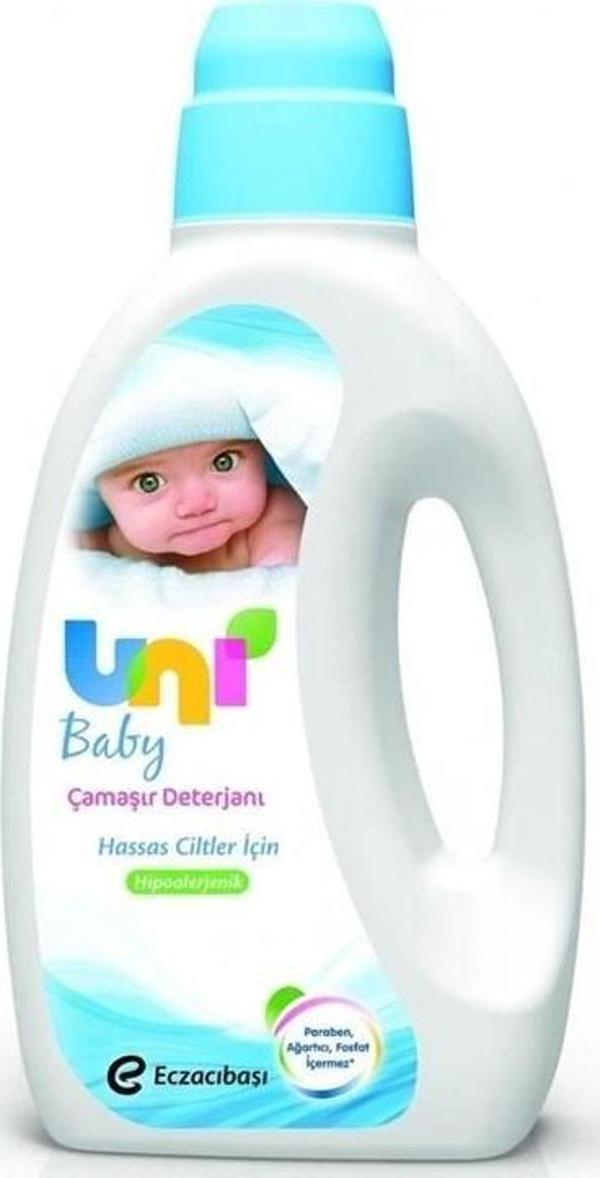 Nessiworld Uni Baby Aktif Sıvı Çamaşır Deterjanı 1500 ml - Image 1
