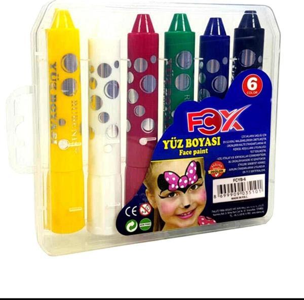 Yüz Boyazı Çevirmeli 6 Renk - Image 1