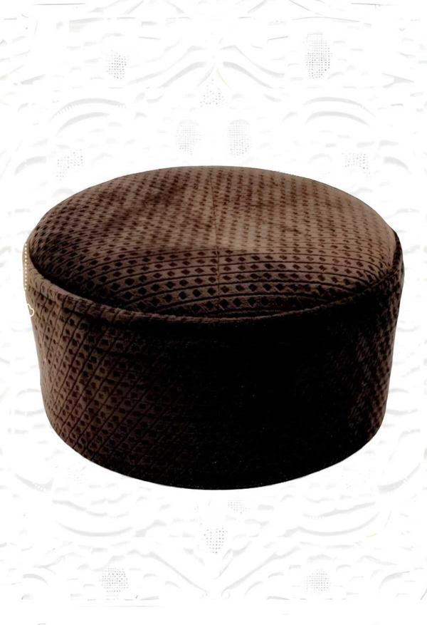 Kadife Kalıbı Bozulmayan Takke Kadife Fes Kadife Takke - Image 1