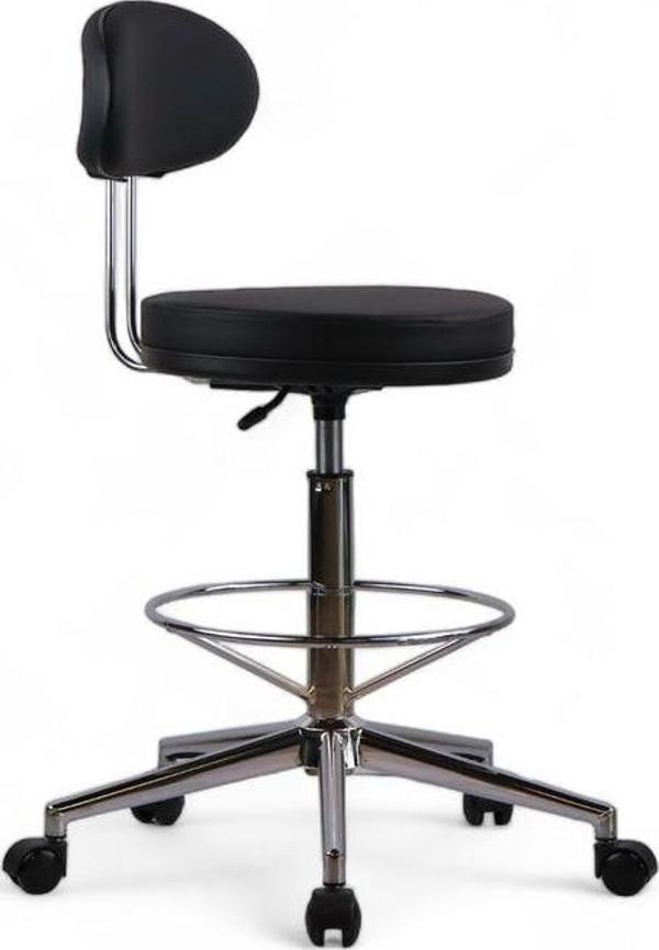 Sancak Classic Tabure , Siyah - Image 1